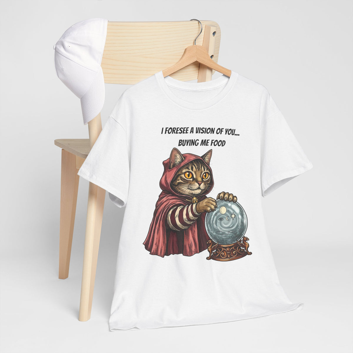 Cats Foresee A Vision Of You Buying Them Food T-Shirt
