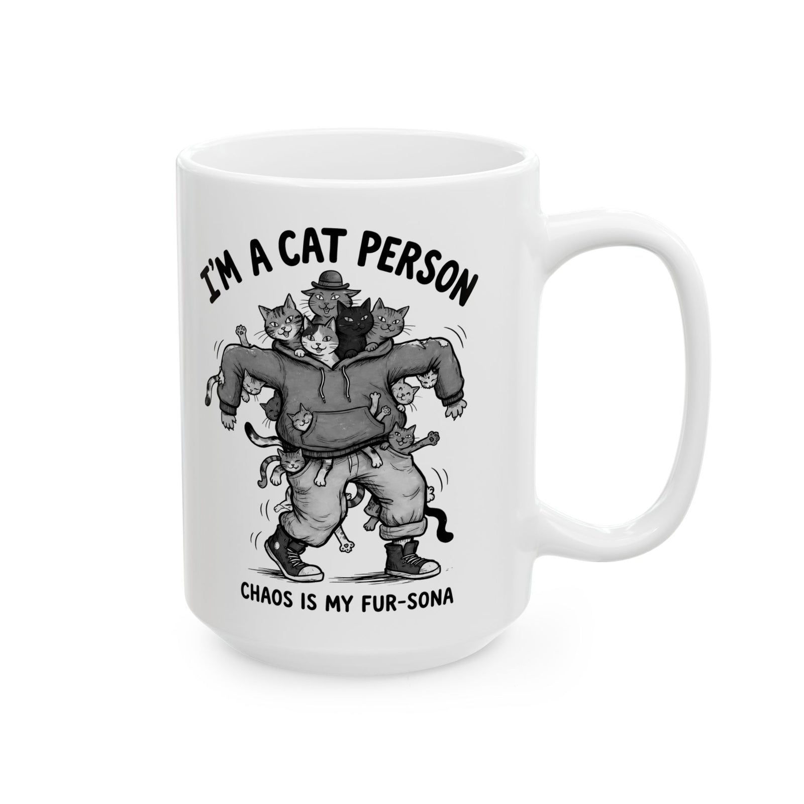 I'm A Cat Person Ceramic Mug