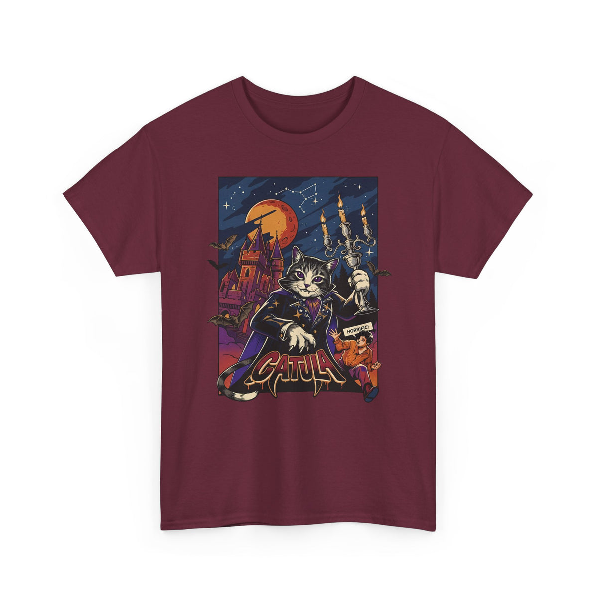 Catula Cat Dracula T-Shirt
