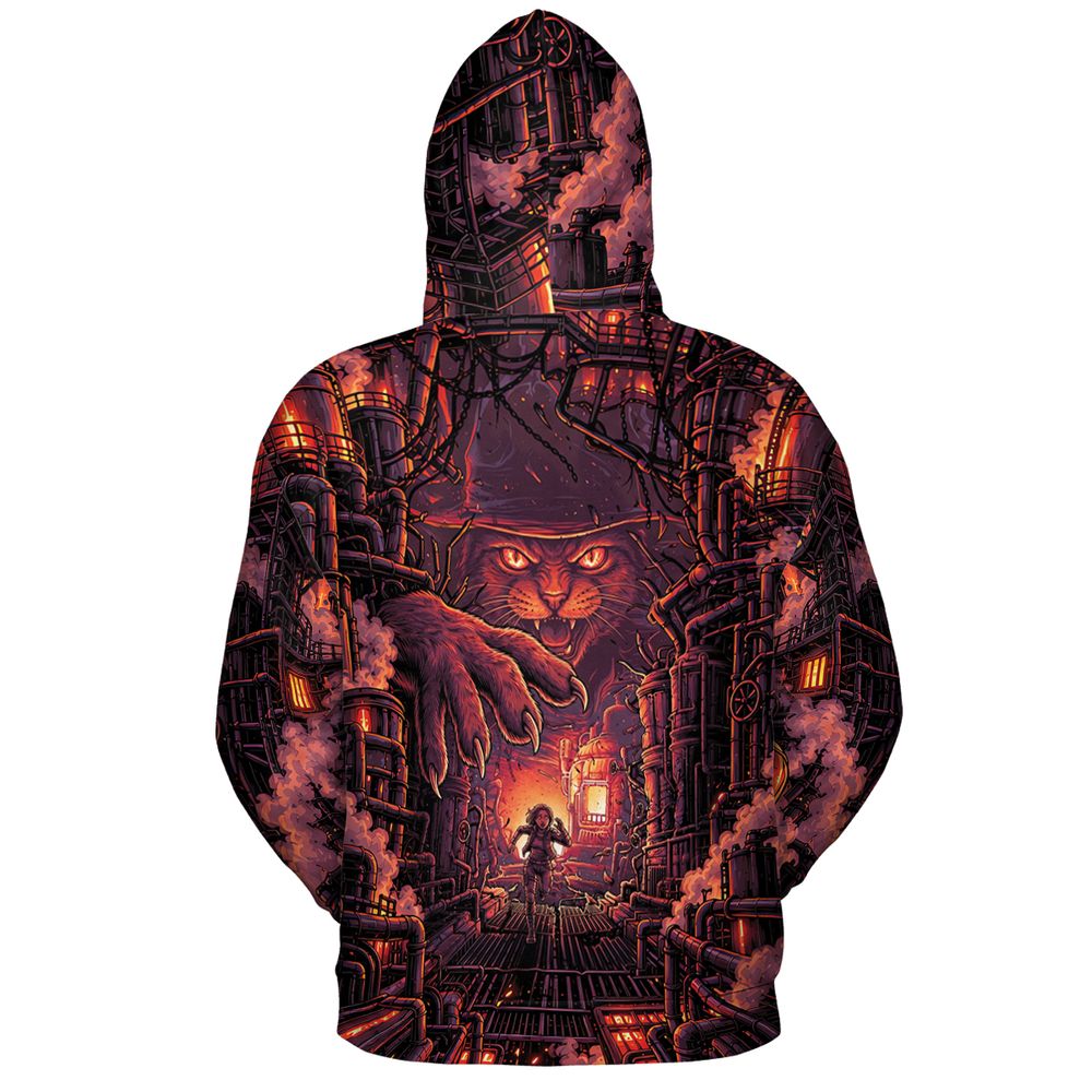 Claws of the Abyss Full Print Hoodie -  - 3