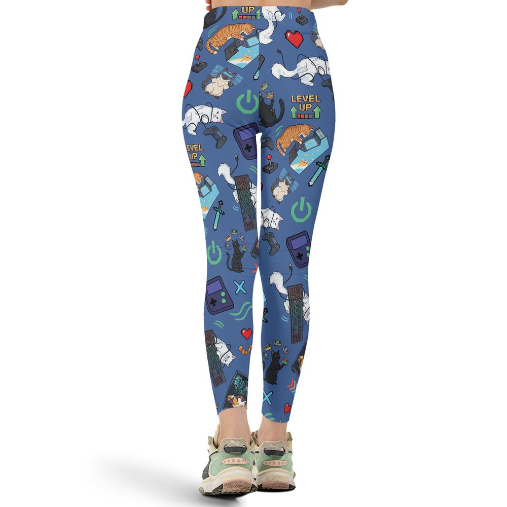 Game and Cats Full Print Legging -  - 3