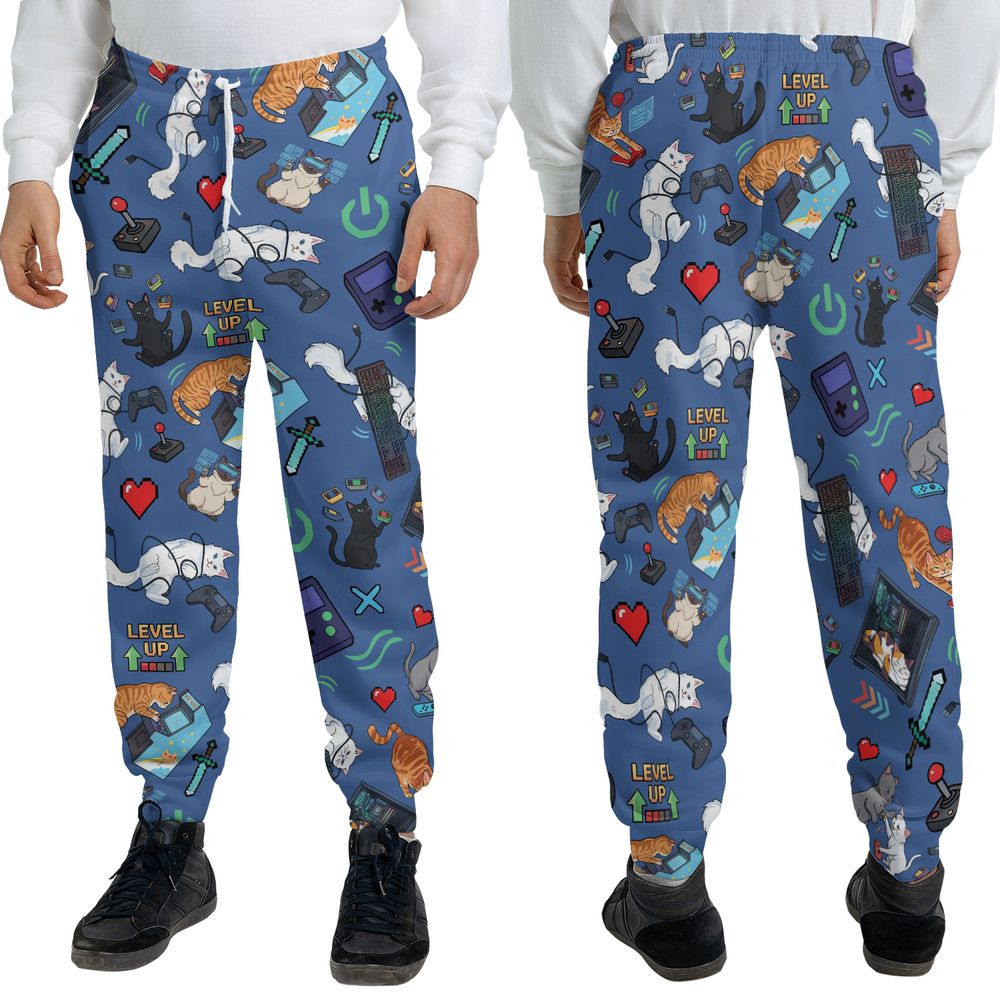 Game and Cats Sweatpants -  - 3