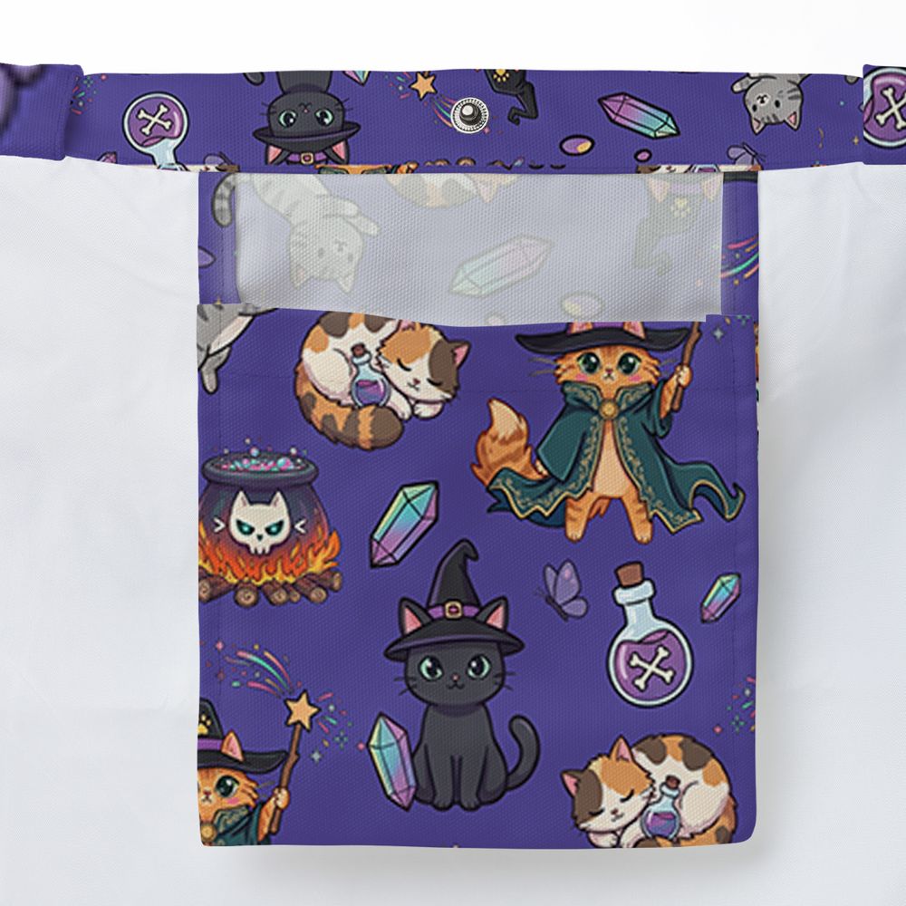Witchy Wizard Cats Purple -  - 3