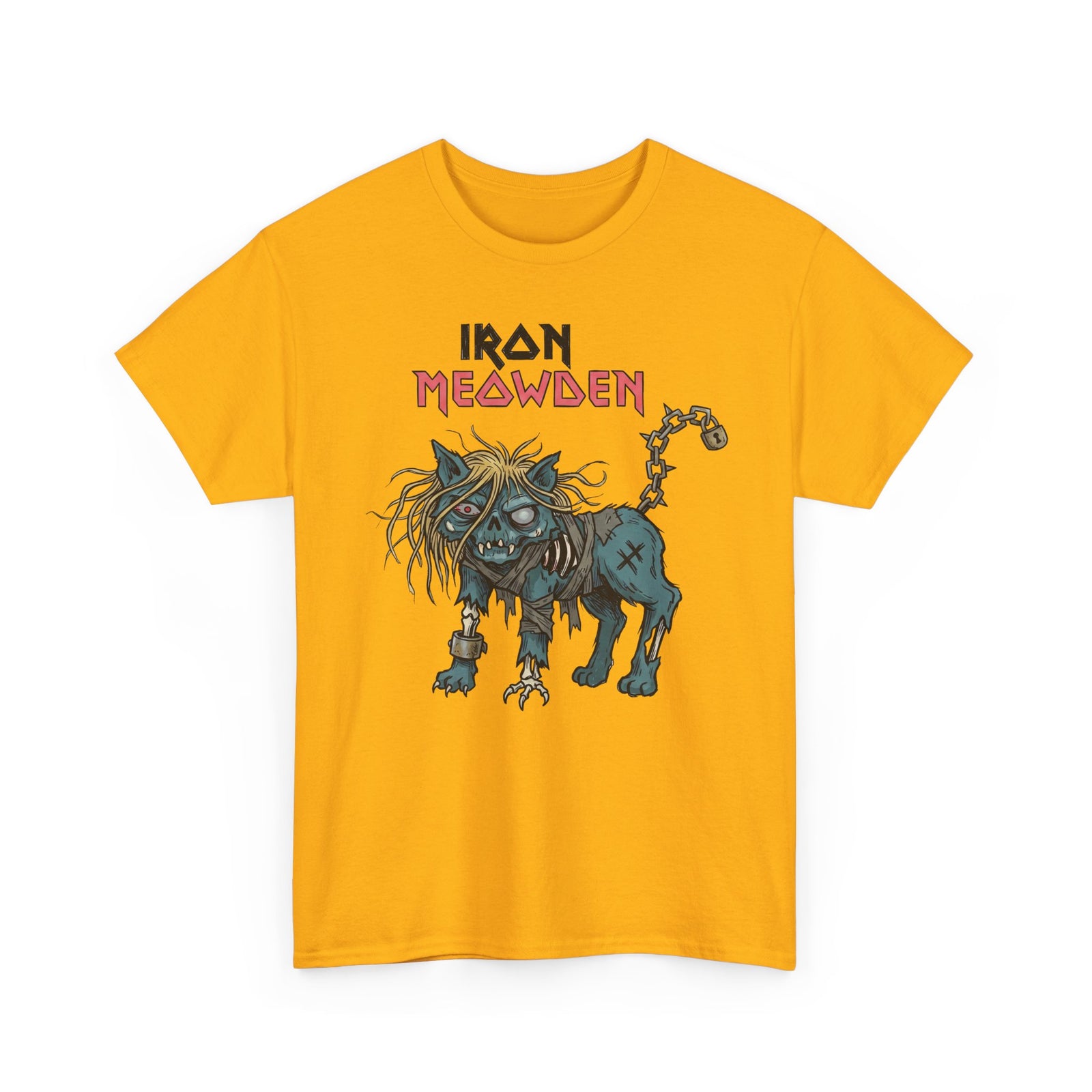 Cat Rock Hip Hop T-Shirt — Vintage Cat Band Graphic Tee