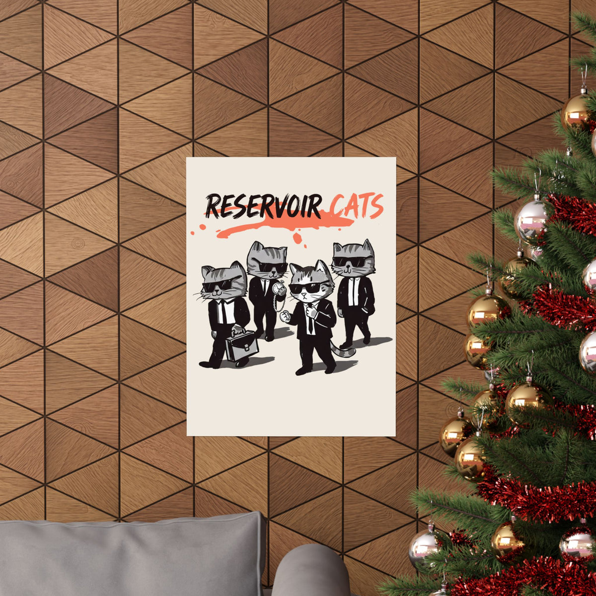 Reservoir Cats Poster