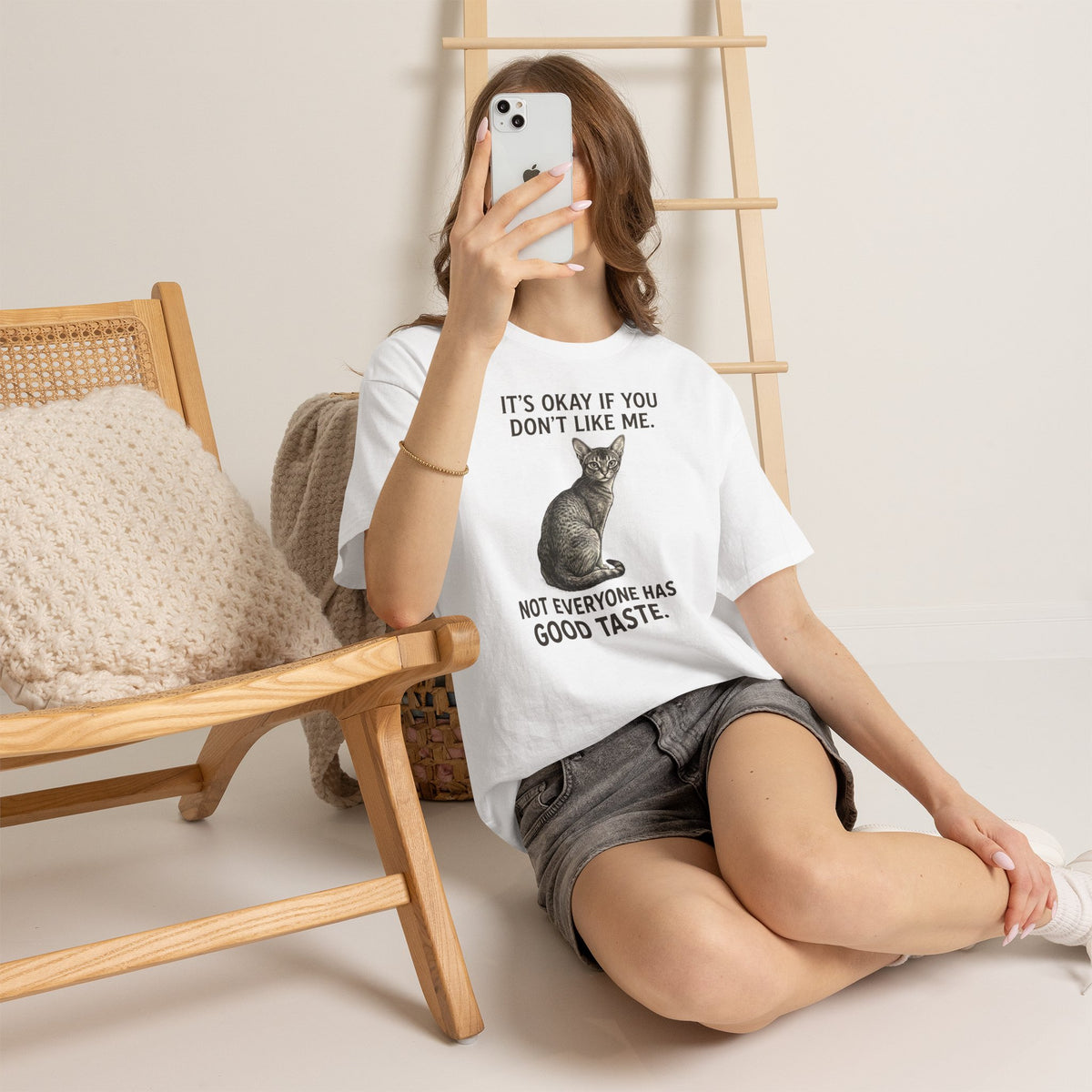 Sassy Cat 'It's Okay If You Don't Like Me' T-Shirt