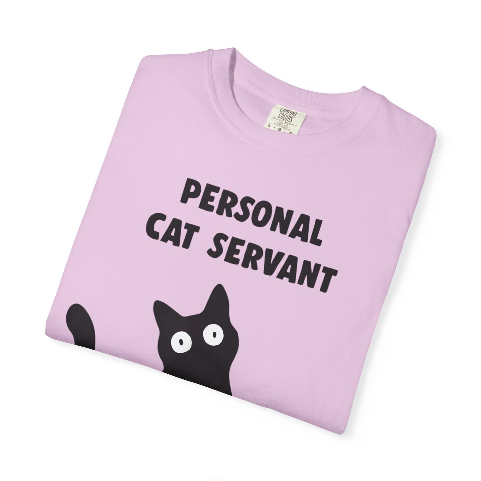 Personal Cat Servant T-Shirt — Funny Cat Lover Tee