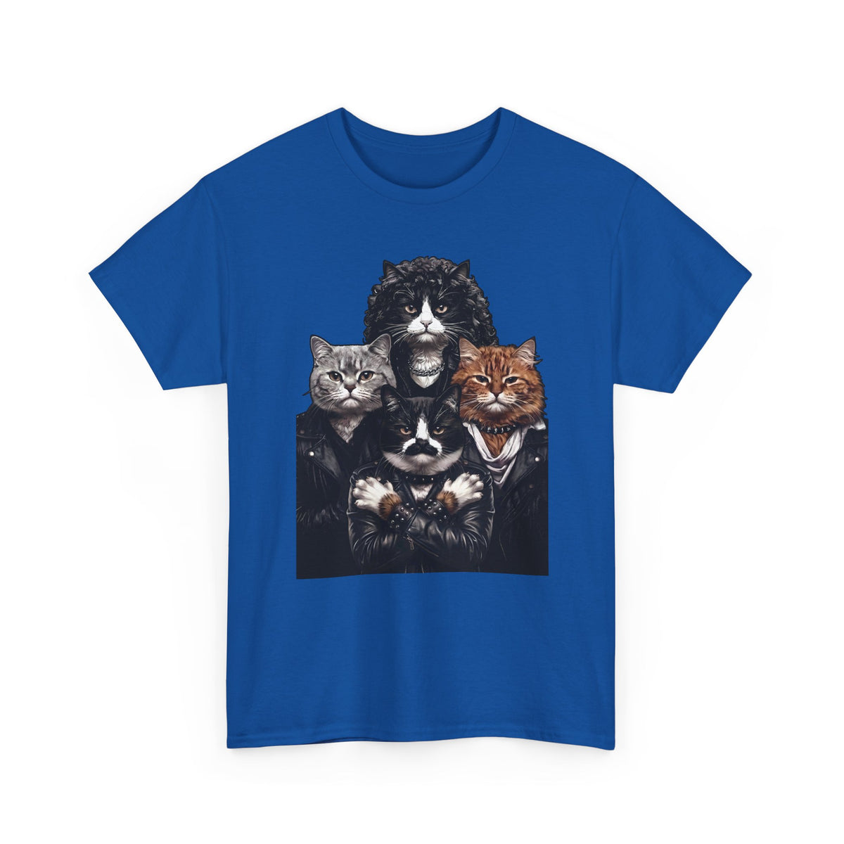 Bohemian Catsody T-Shirt — Retro 80s Hard Rock Feline Band Parody