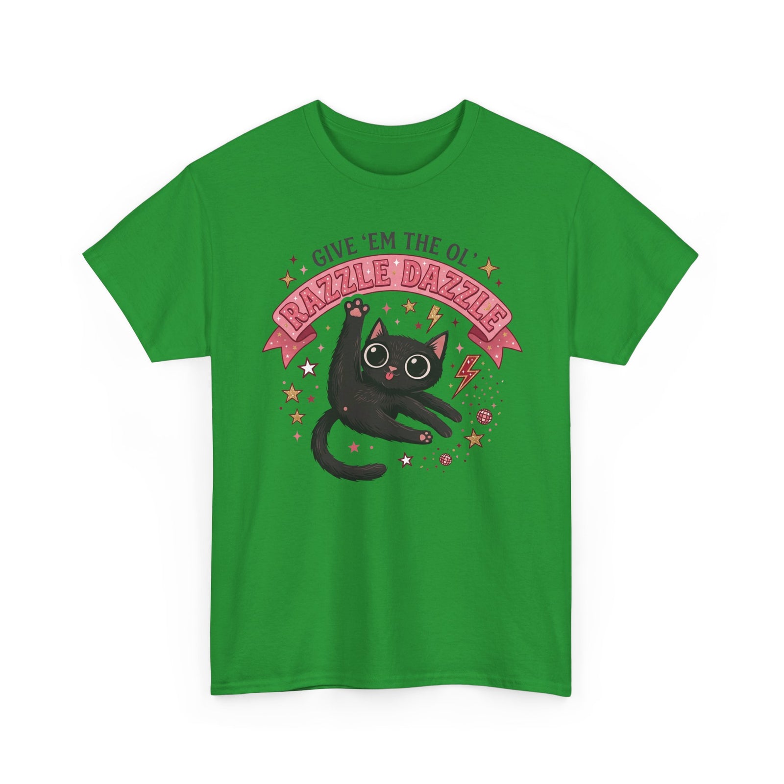 Razzle Dazzle Cat T-Shirt — Give 'em the Ol' Razzle Dazzle