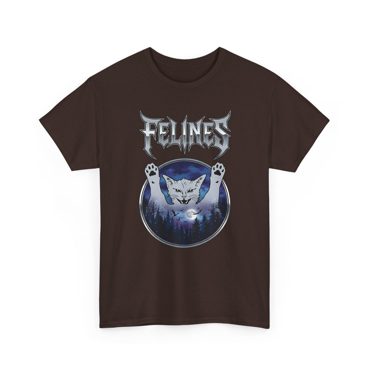 Felines Ghost T-Shirt — Spooky Cat Graphic Tee