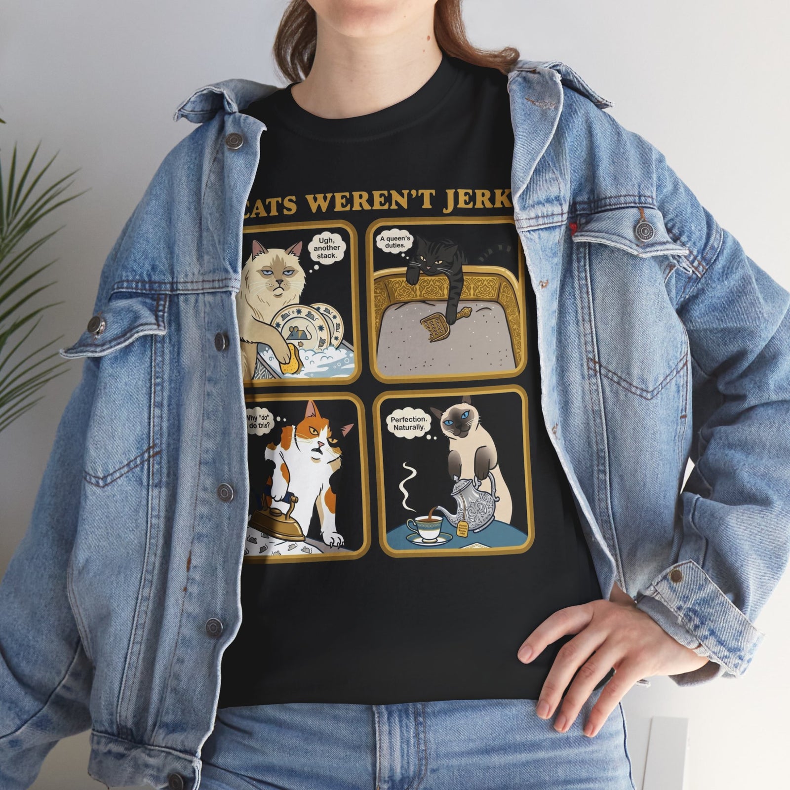 If Cats Weren't Jerks T-Shirt — Funny Cat Lover Tee