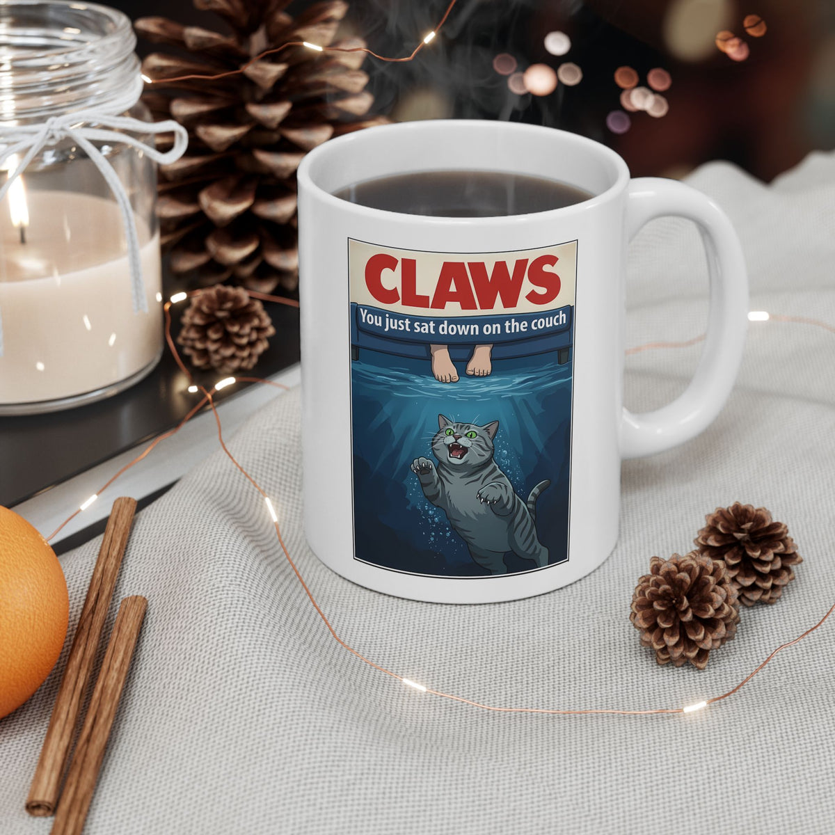 Cat's Claws Ceramic Mug
