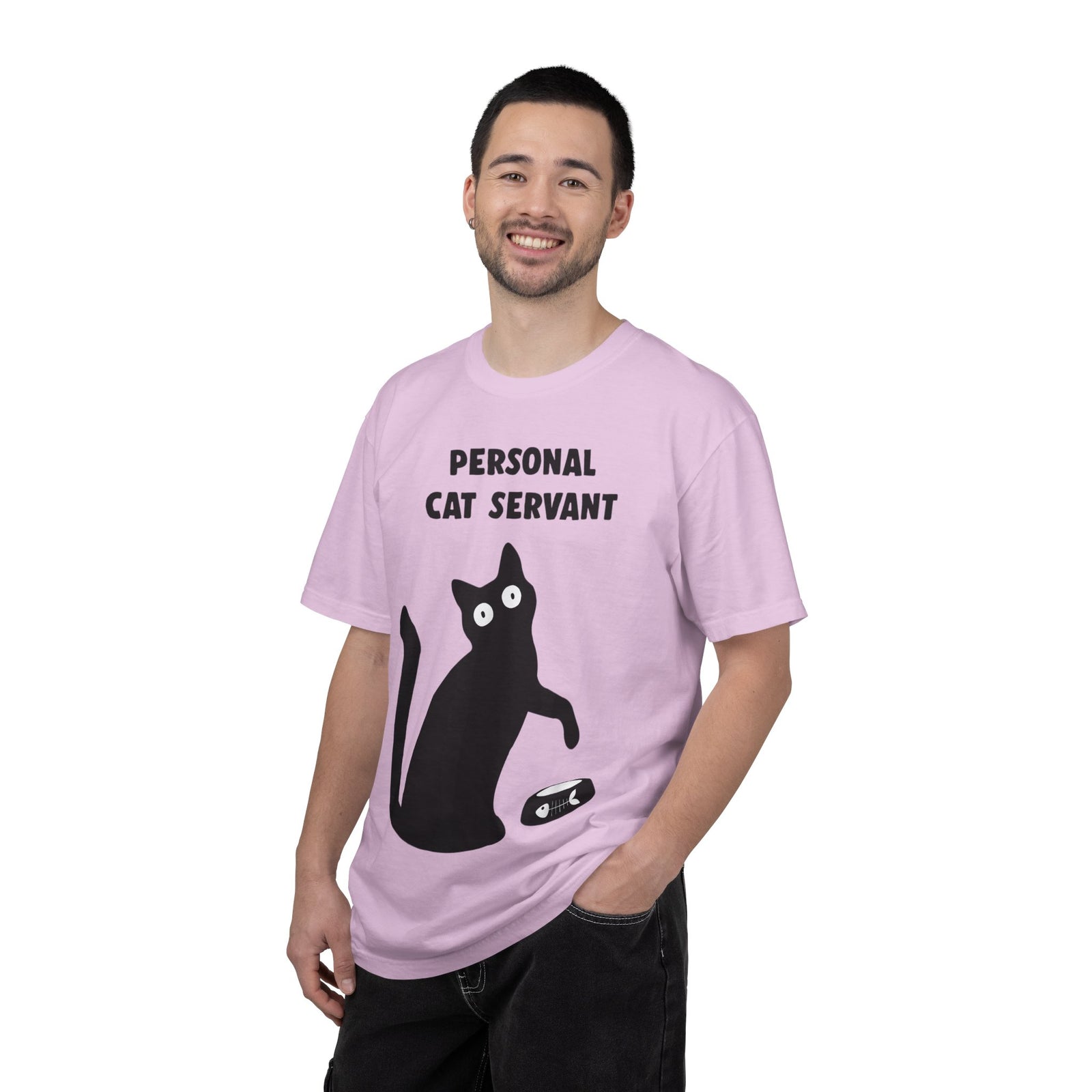 Personal Cat Servant T-Shirt — Funny Cat Lover Tee