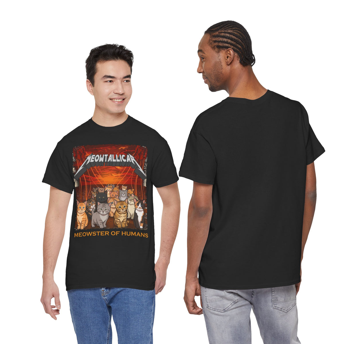 Meowster of Humans Cat T-Shirt