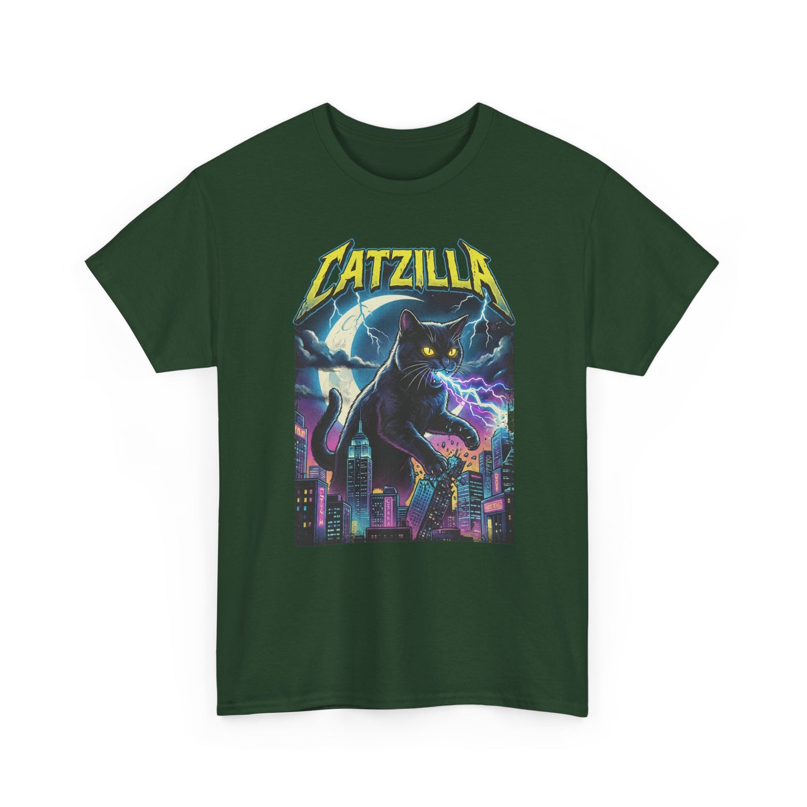 Cat Attack T-Shirt — Funny Graphic Cat Tee