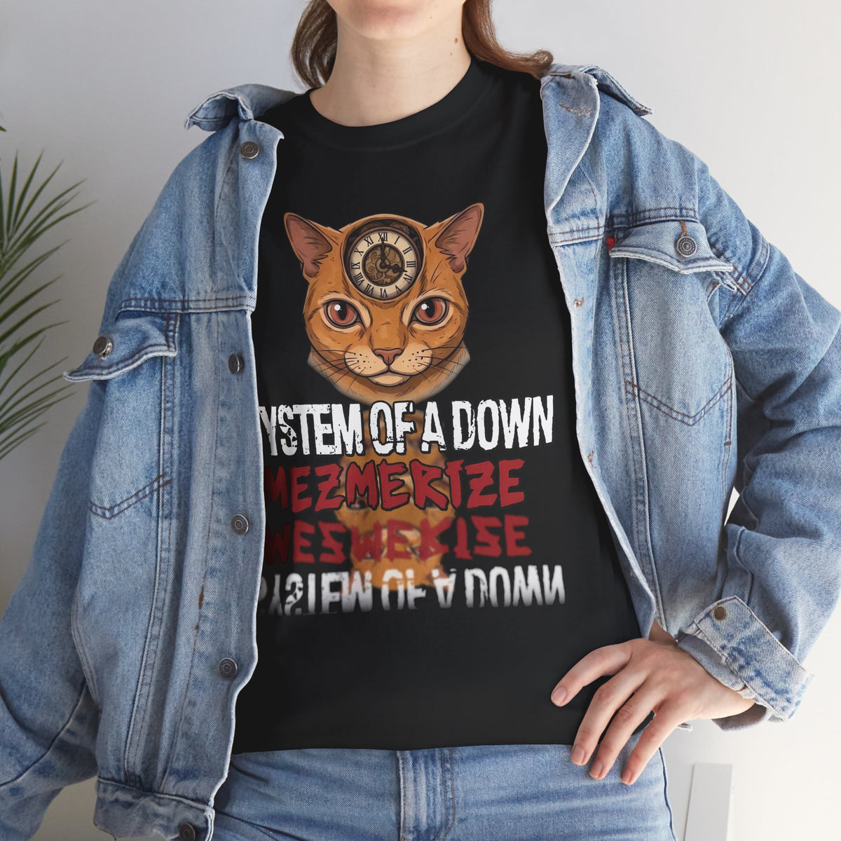 System Of A Down "Mezmerize" Cat T-Shirt