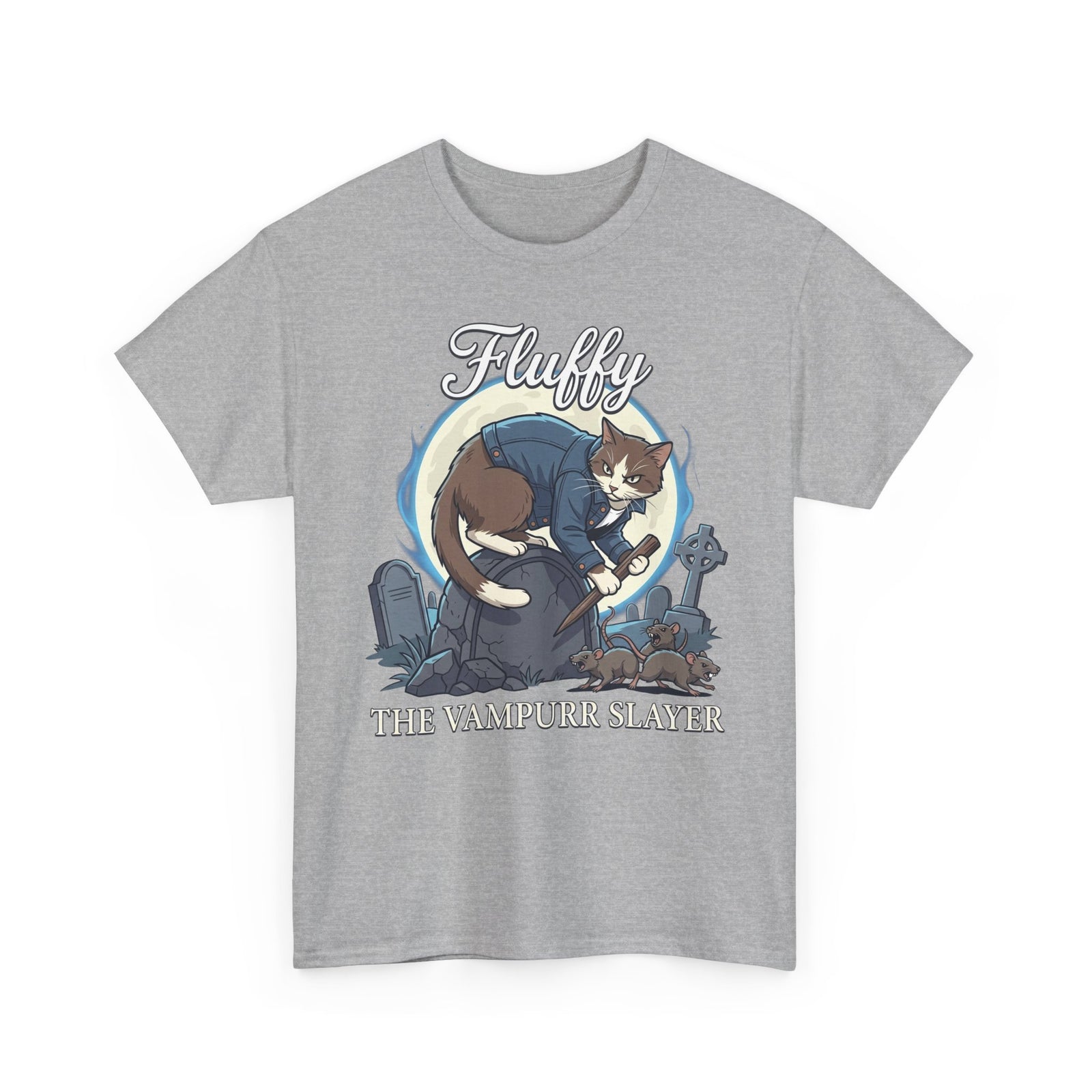 The Vampurr Slayer Cat T-Shirt