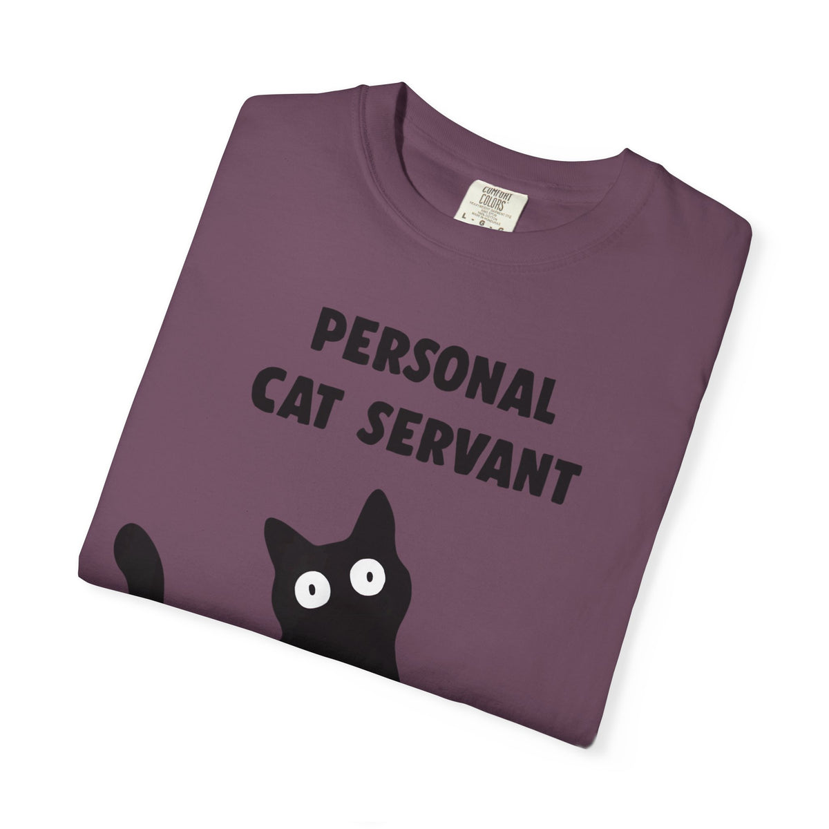 Personal Cat Servant T-Shirt — Funny Cat Lover Tee