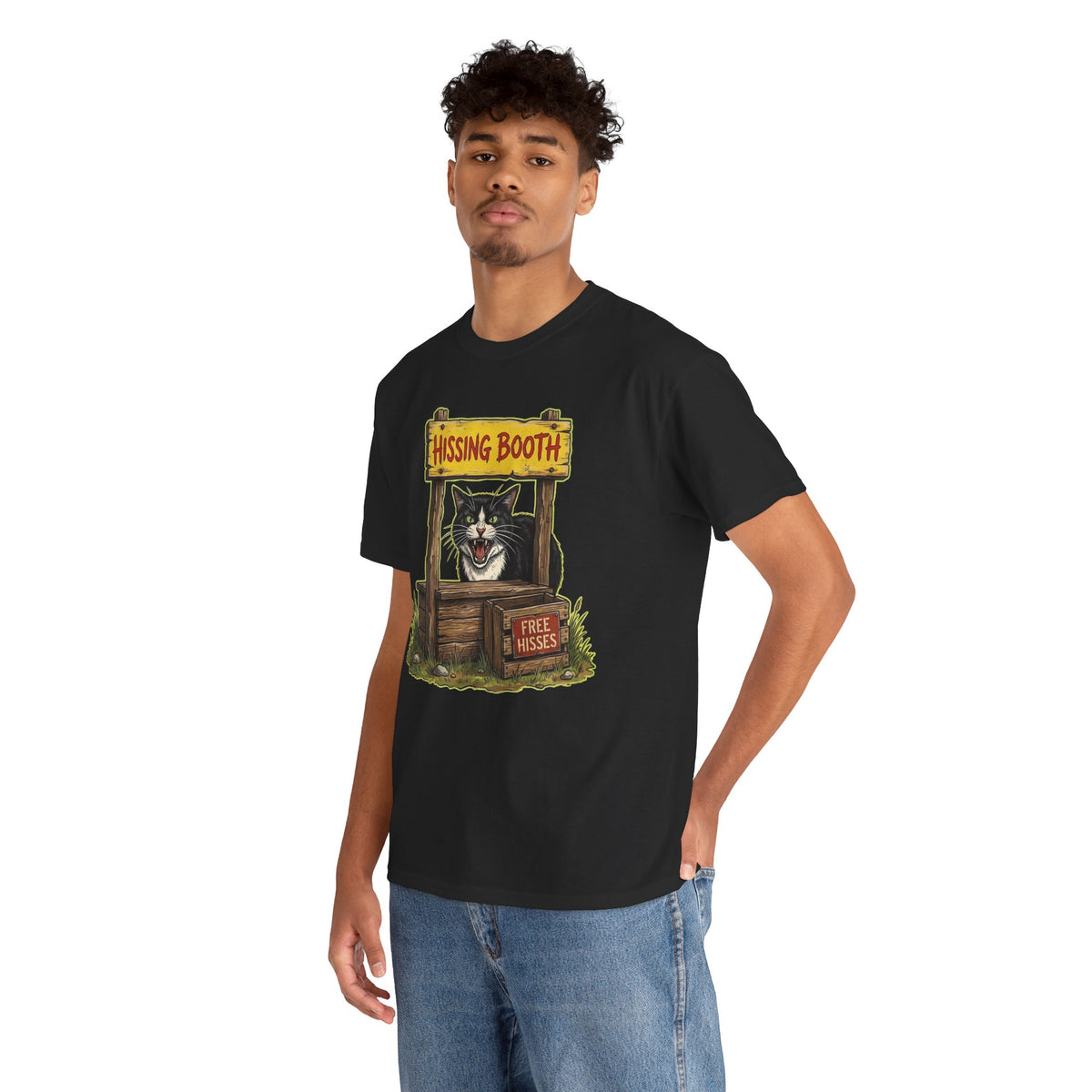 Hissing Booth Cat T-Shirt
