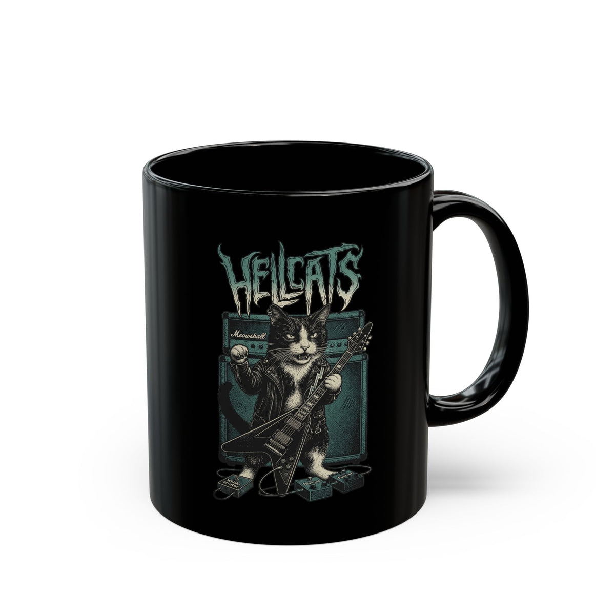 Hellcats Cat Rock Black Mug
