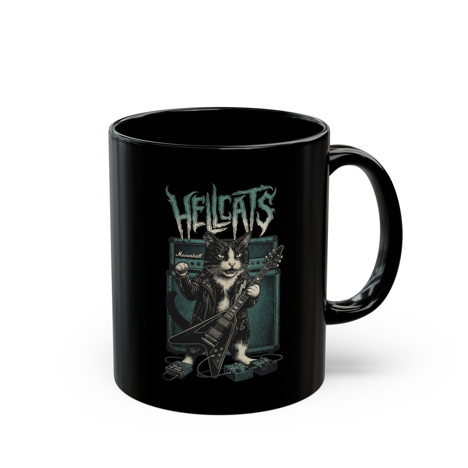 Hellcats Cat Rock Black Mug
