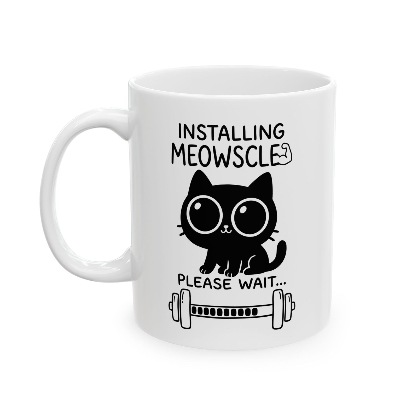 Installing Meowscles Ceramic Mug