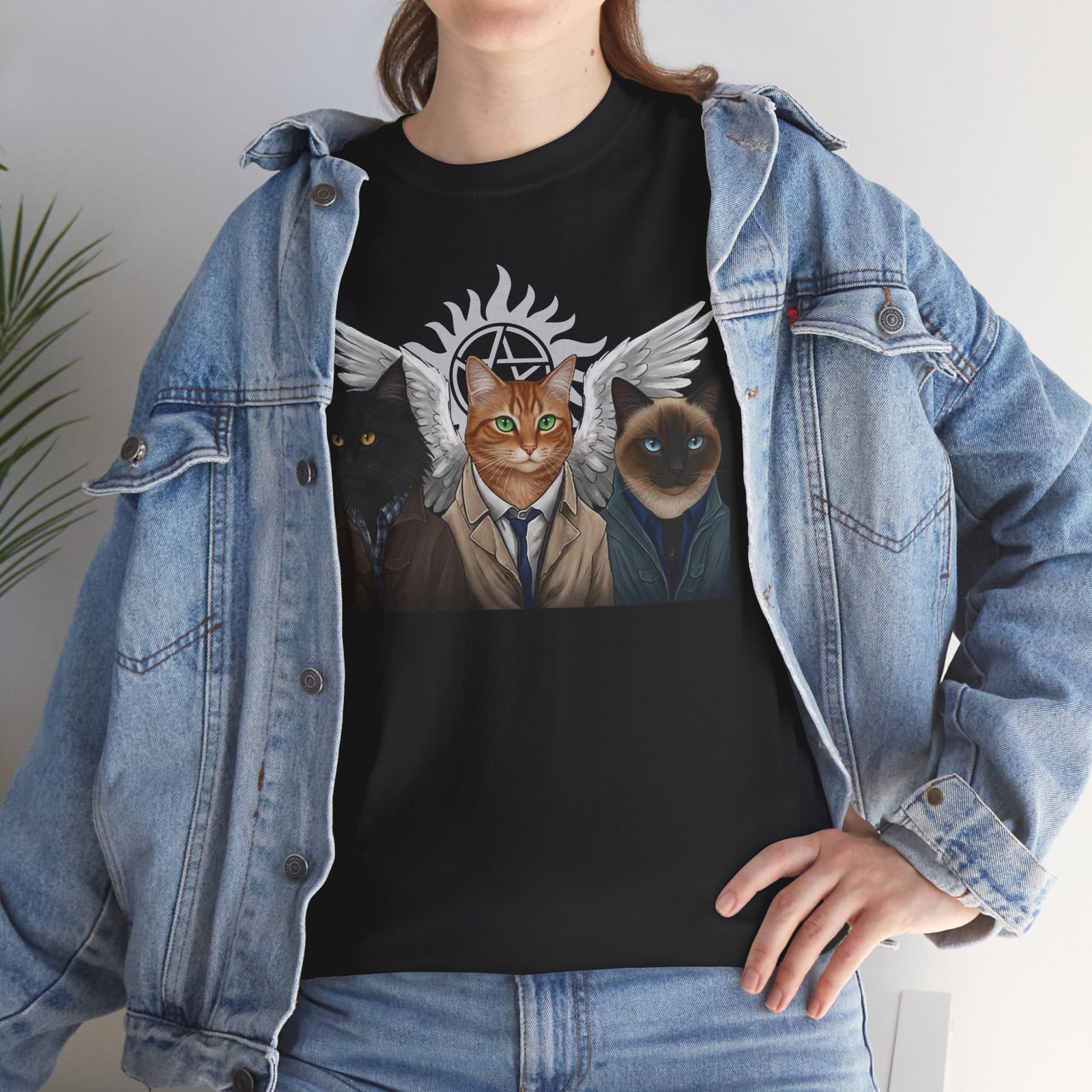SuperCat Supernatural Cat T-Shirt — Mystical Cat Graphic Tee