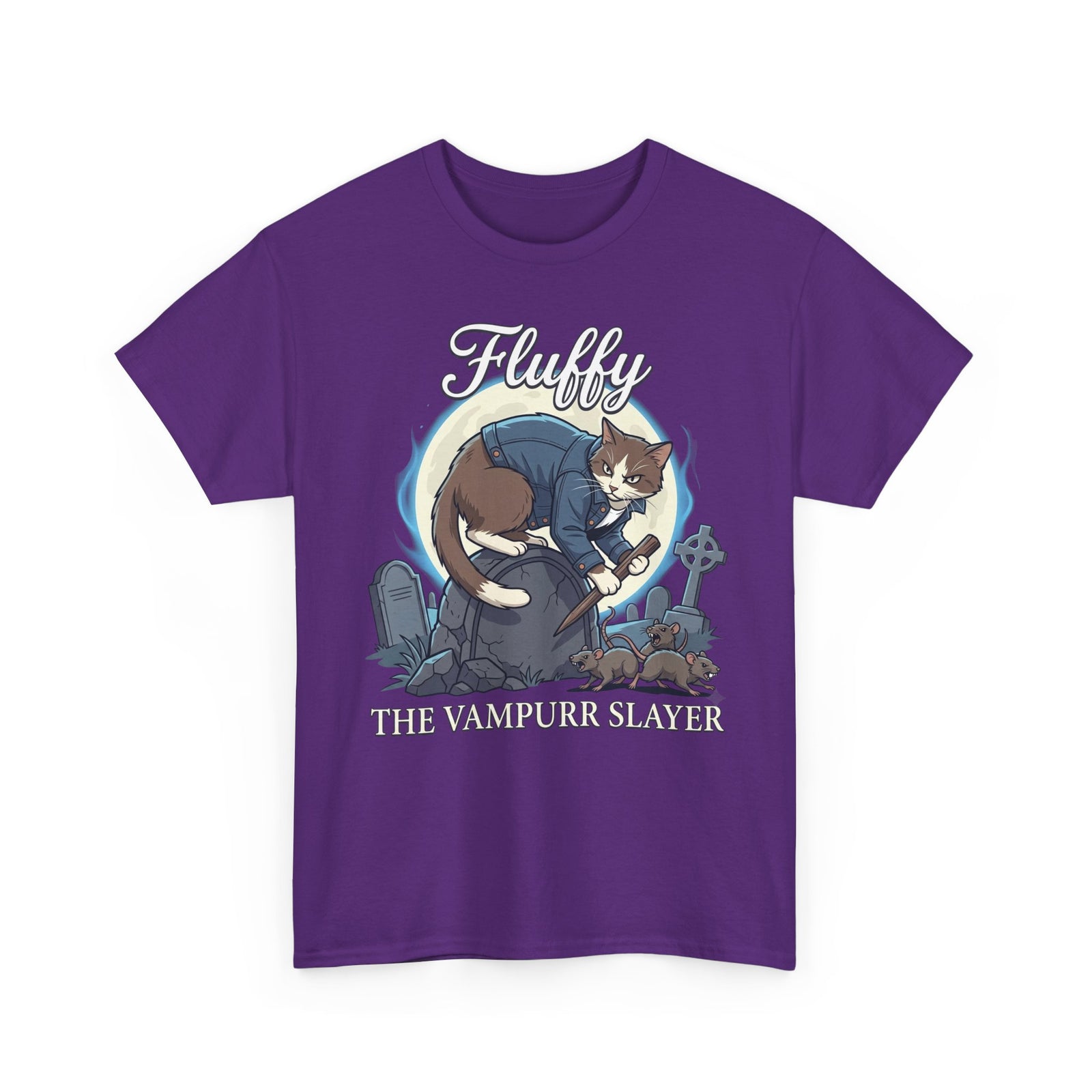 The Vampurr Slayer Cat T-Shirt