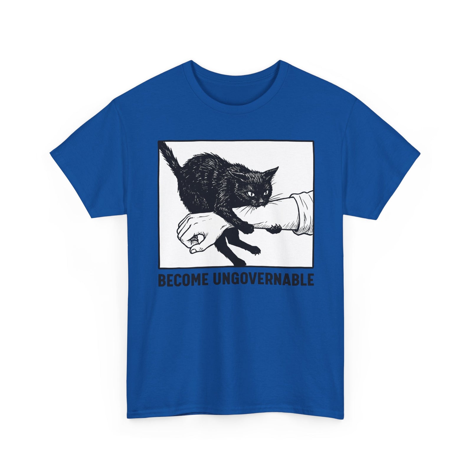 Become Ungovernable Cat T-Shirt