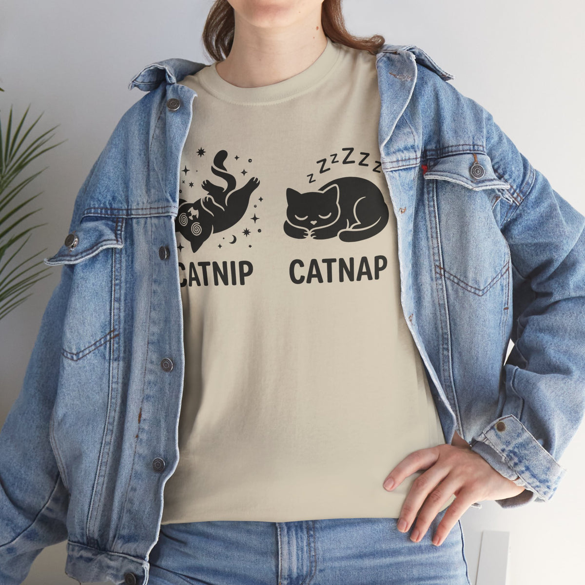 Catnip Catnap Cat T-Shirt — Cute Cat Nap Graphic Tee