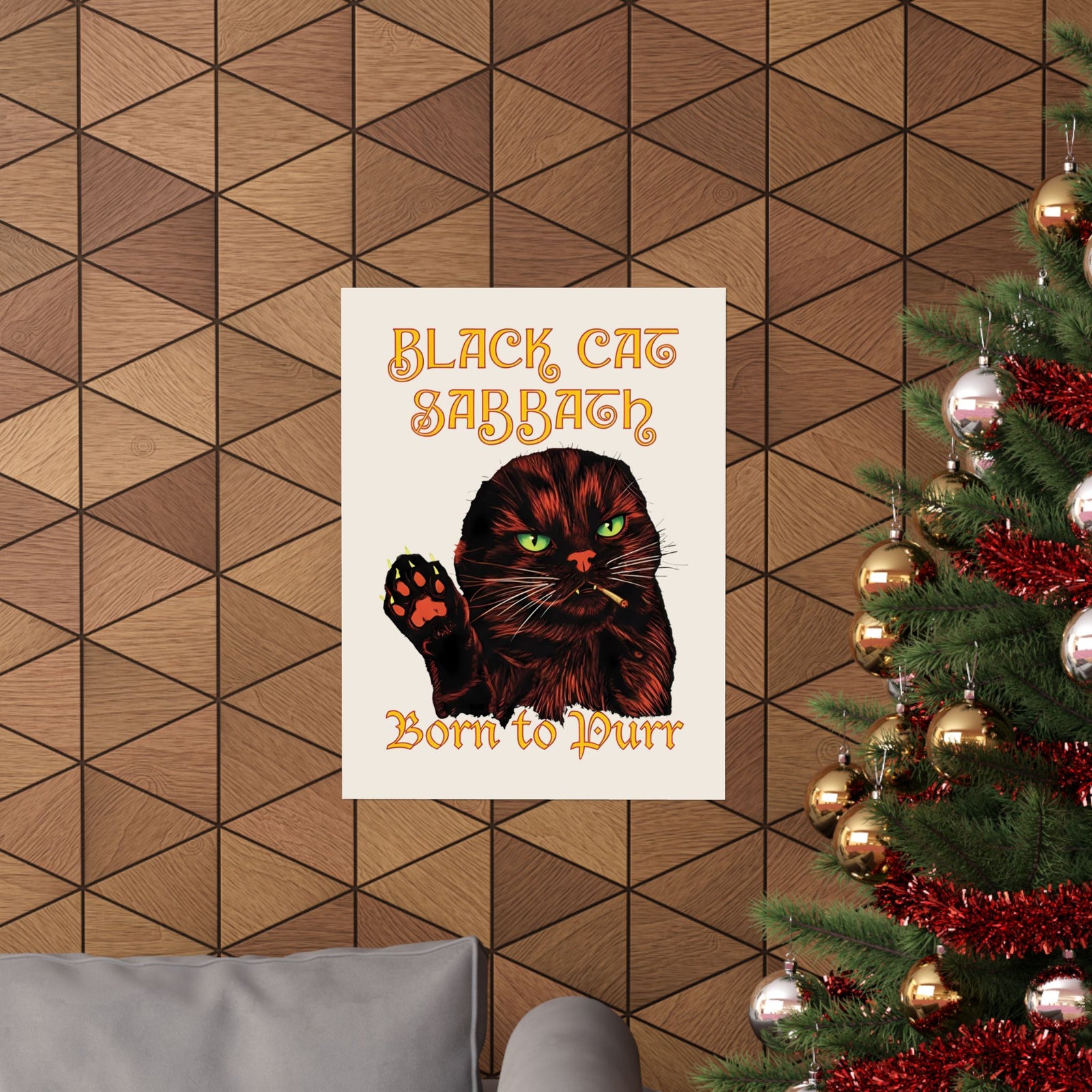 Black Cat Sabbath Poster