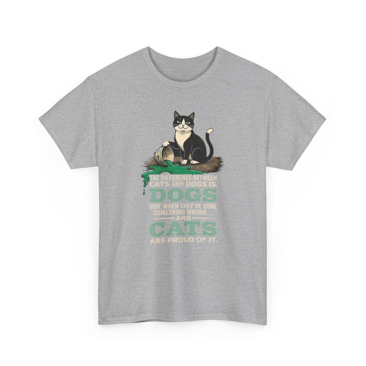 Cats Aren't Guilty T-Shirt — Funny Cat Lover Tee