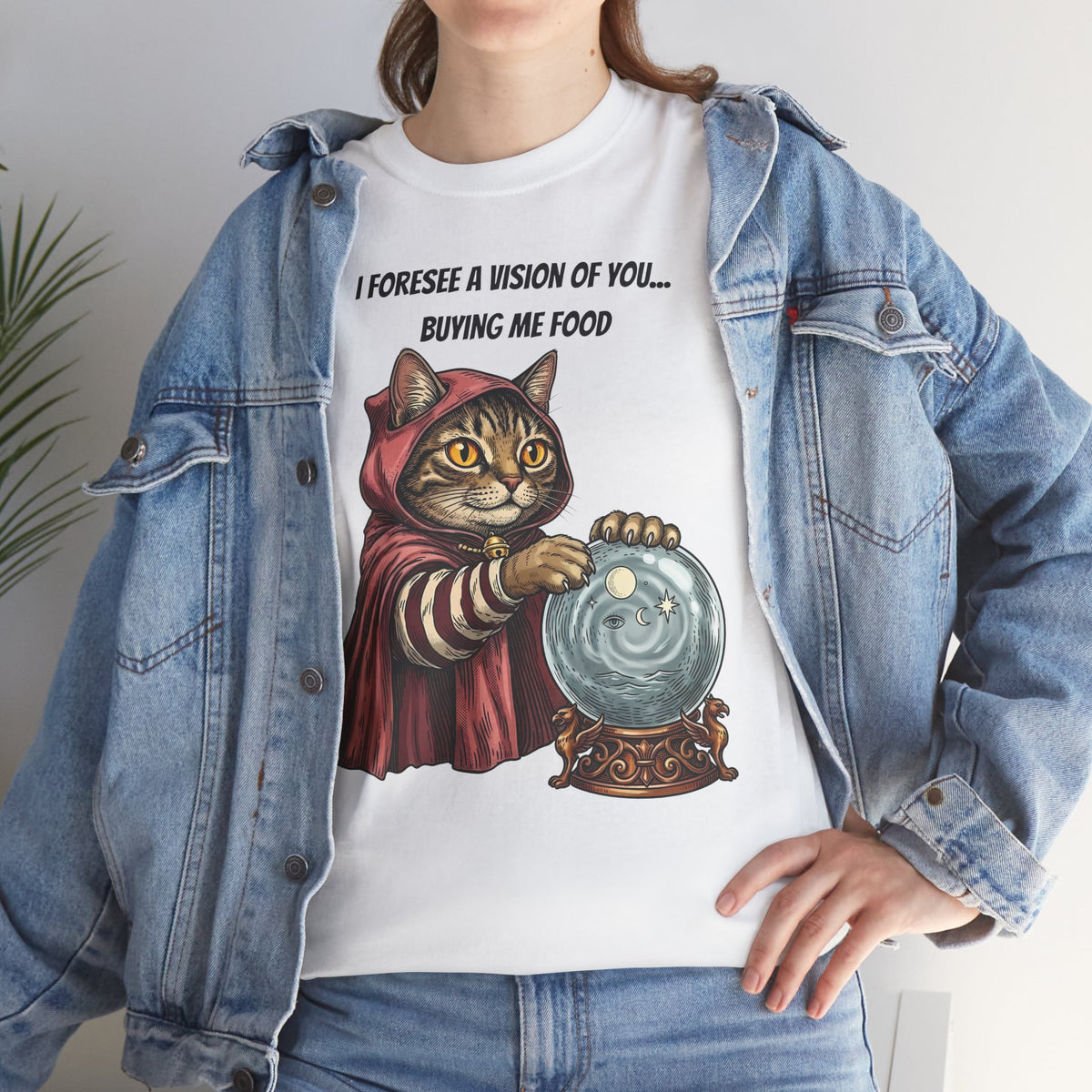 Cats Foresee A Vision Of You Buying Them Food T-Shirt