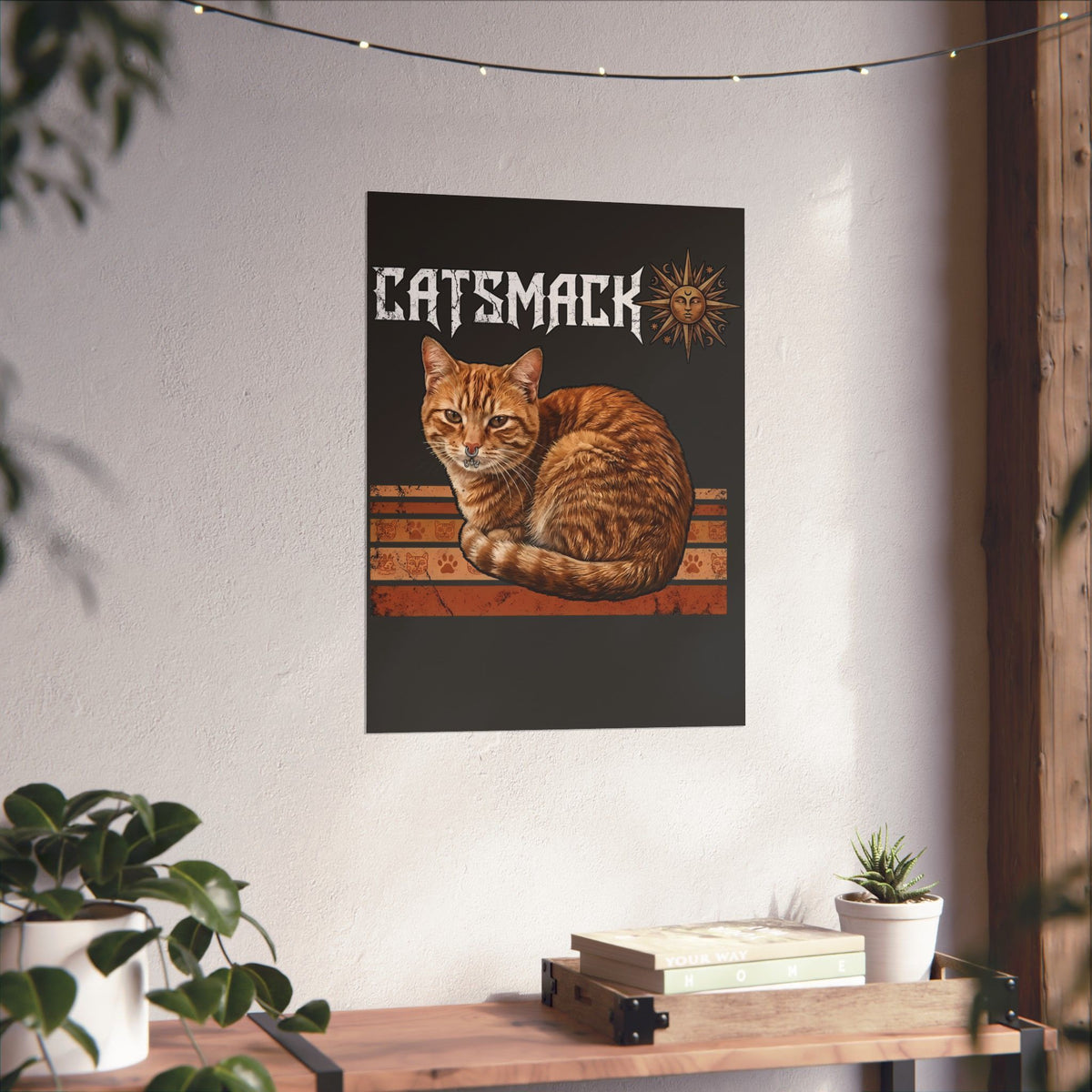 Catsmack Cat Graphic Poster