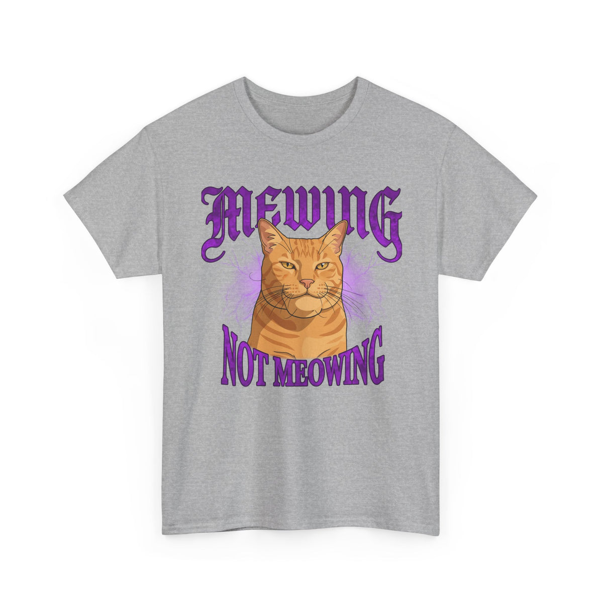 Mewing Not Meowing Cat T-Shirt