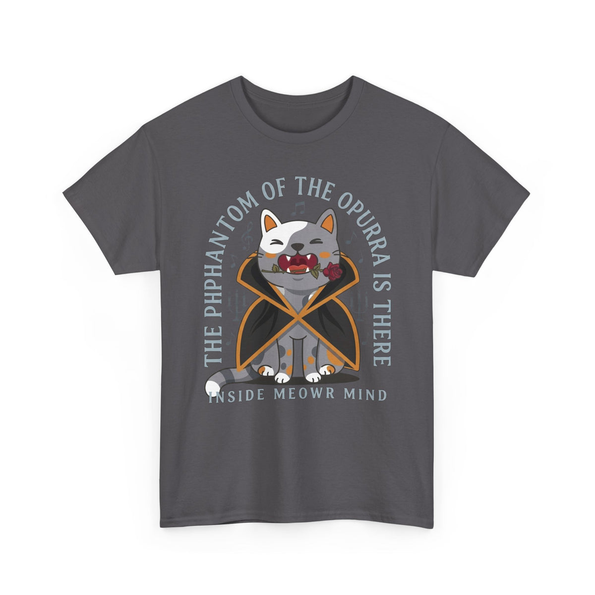 Phantom of the Opurra T-Shirt — Cat Musical Parody Tee