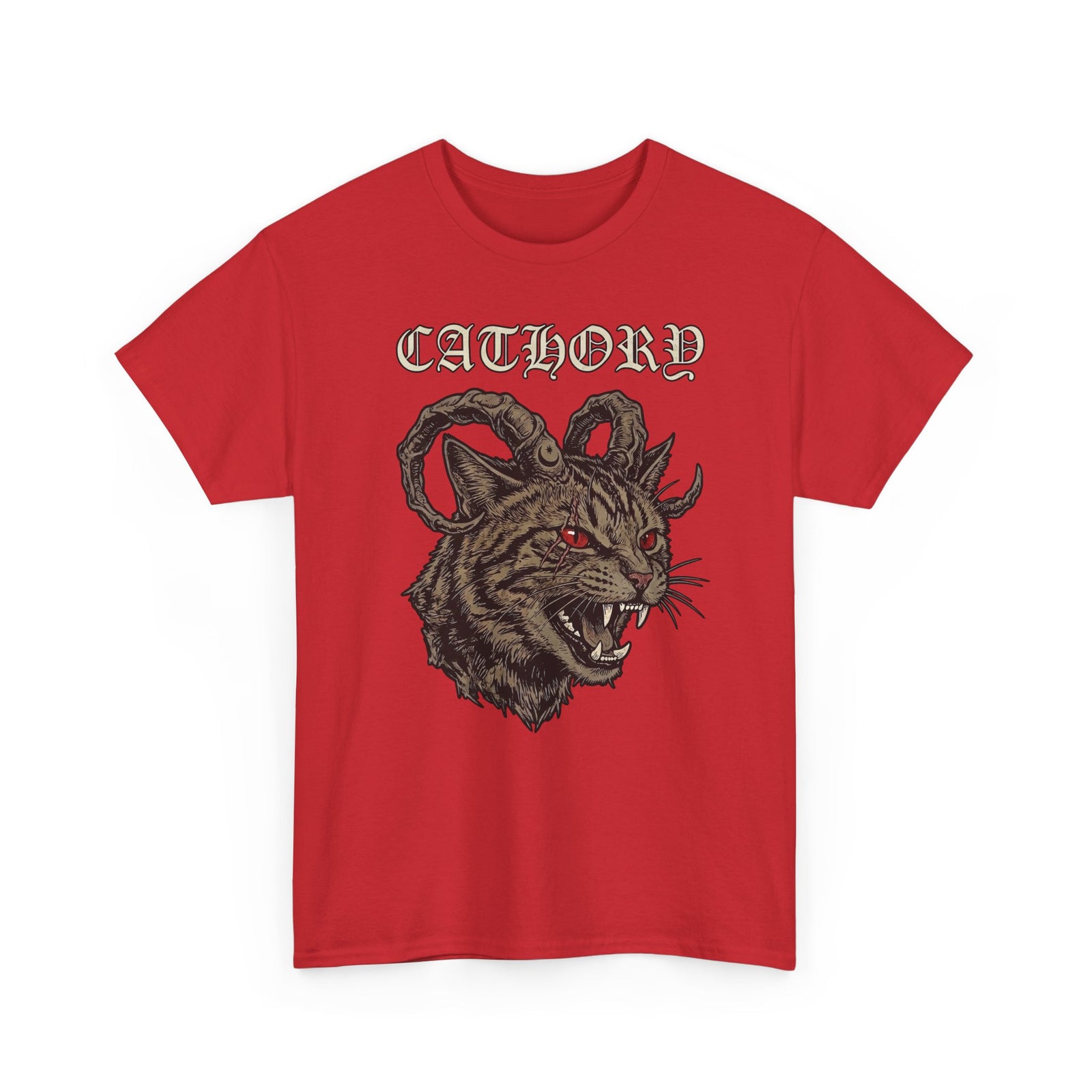 Catlord T-Shirt — Gothic Cat King Graphic Tee