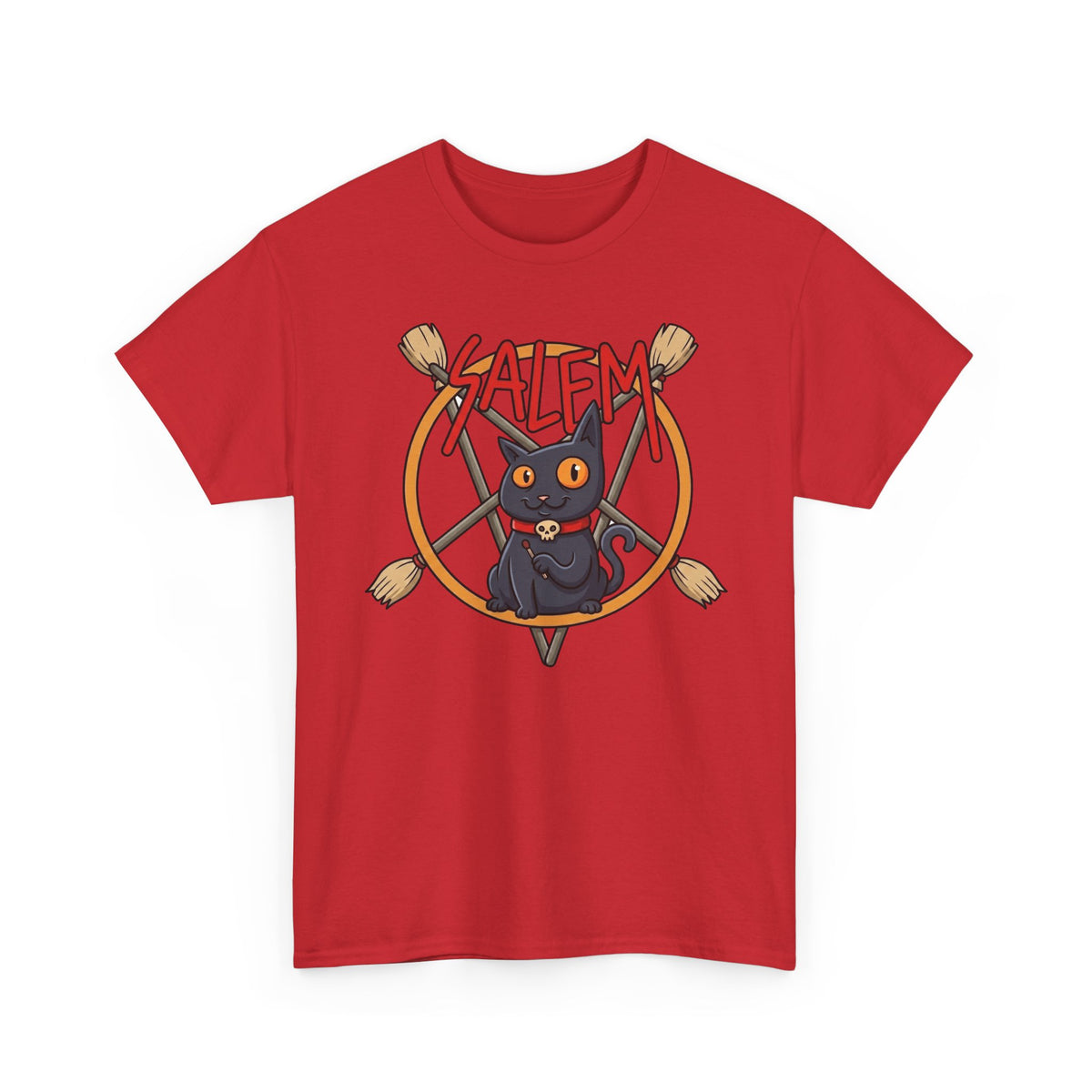 Salem Black Cat T-Shirt — Spooky Vintage Cat Tee