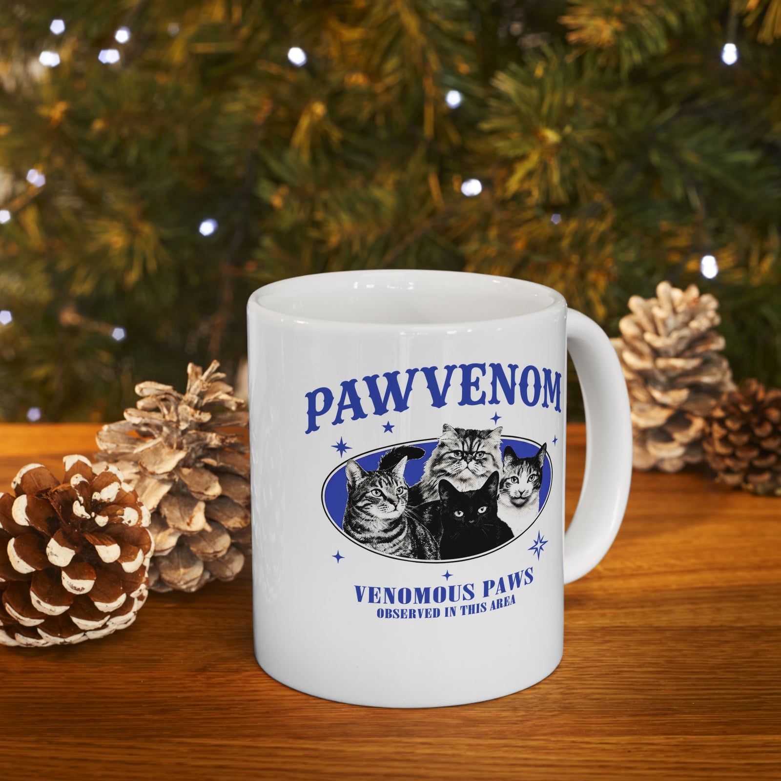 Pawvenom Funny Kitten Ceramic Mug