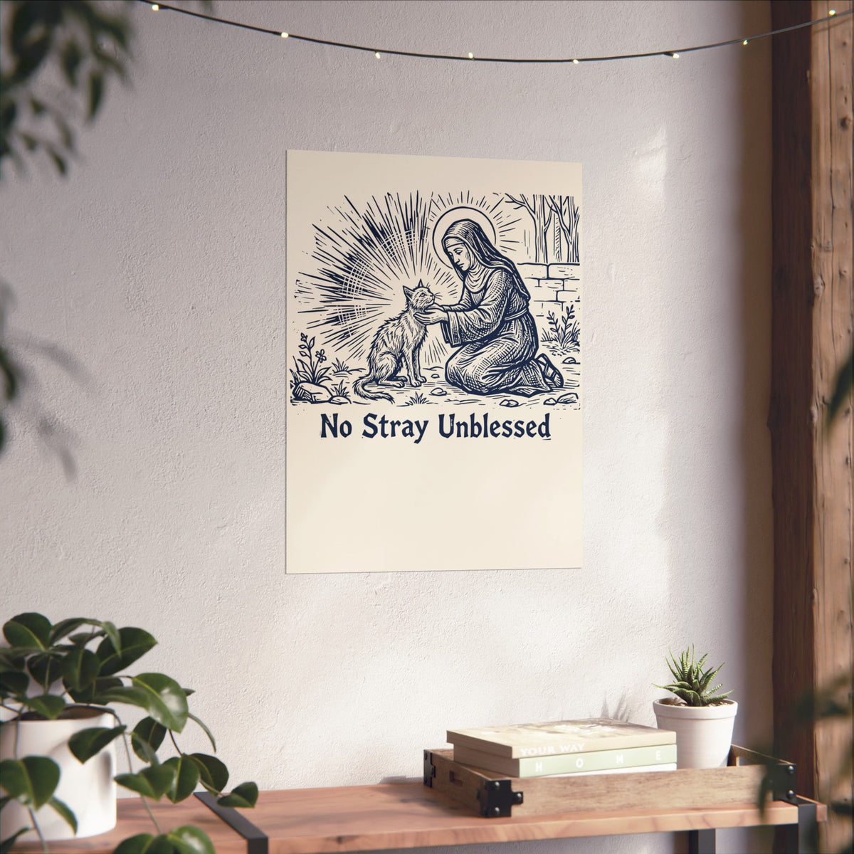 "Every Cat Is Blessed" Cat Poster
