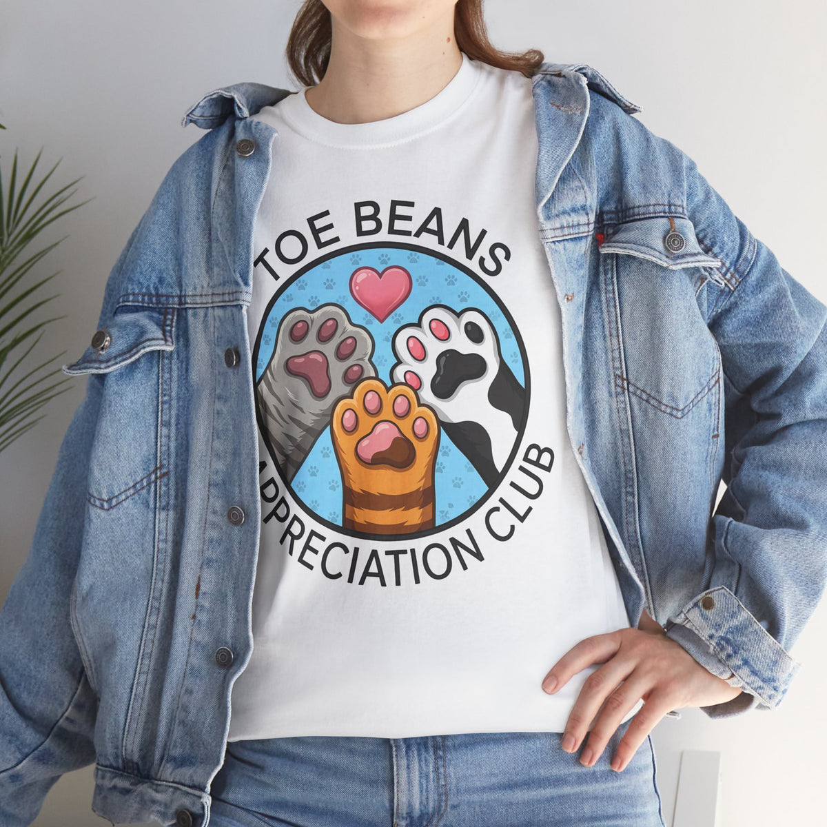 Toe Beans Appreciation Club Cat Lovers T-Shirt