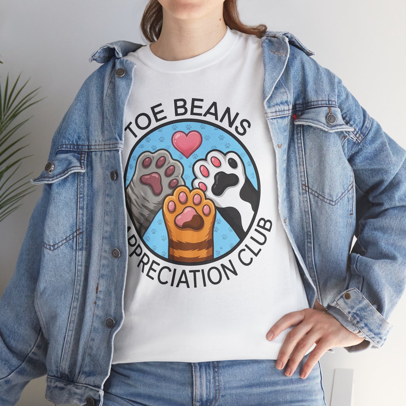 Toe Beans Appreciation Club Cat Lovers T-Shirt