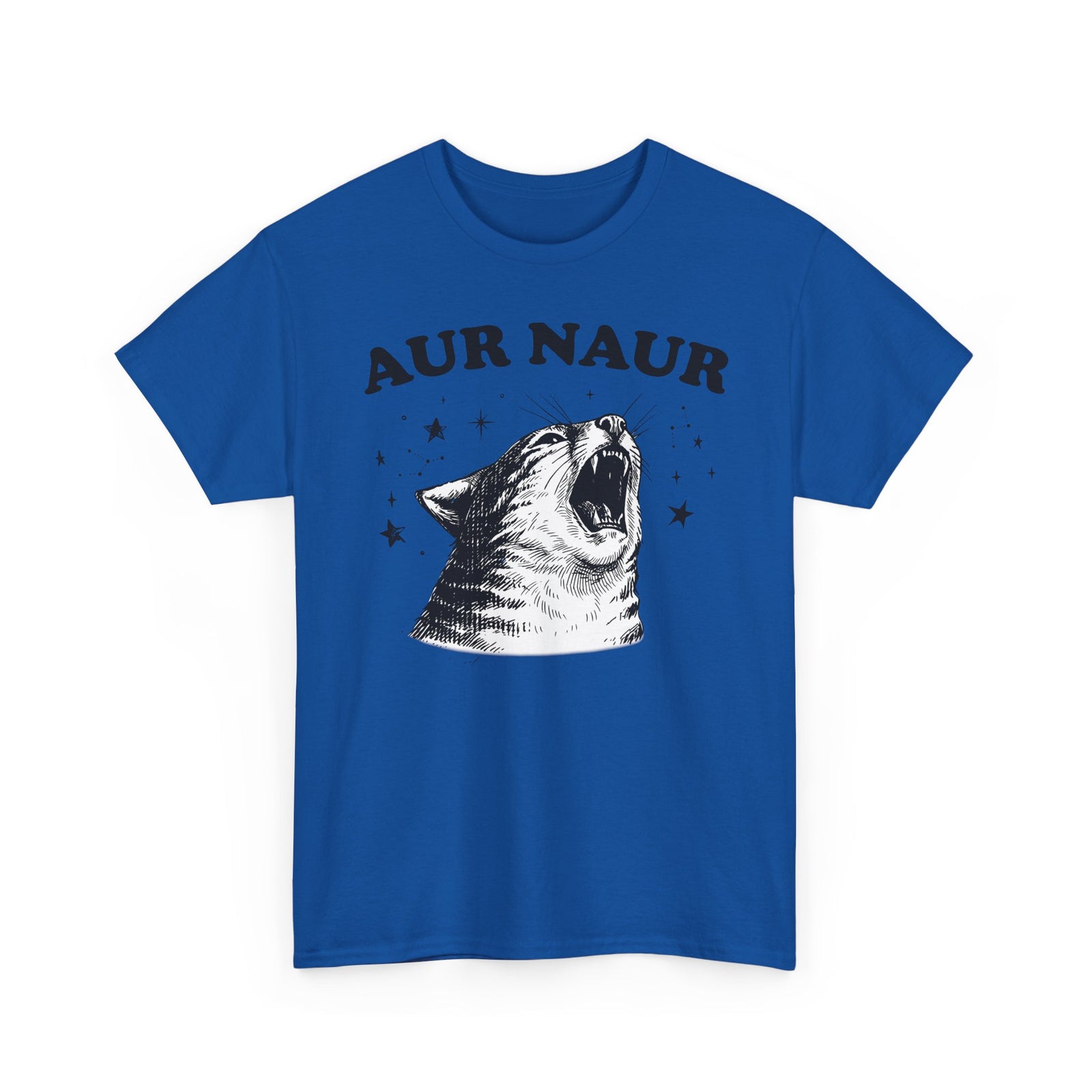 Aur Naur Funny Cat T-Shirt — Cute Funny Cat Tee