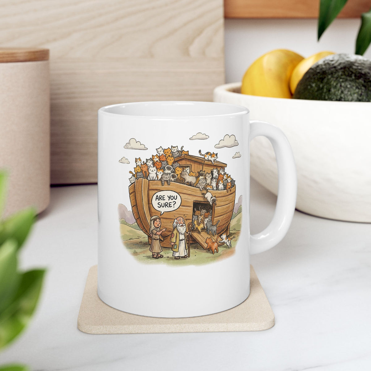 Moses and Cats T‑Mug