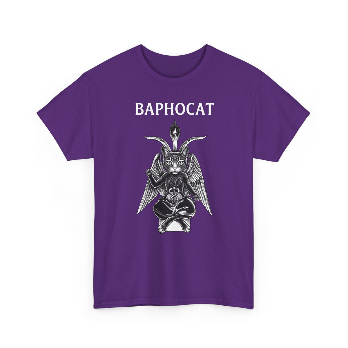 Baphocat Dark Evil Cat T-Shirt