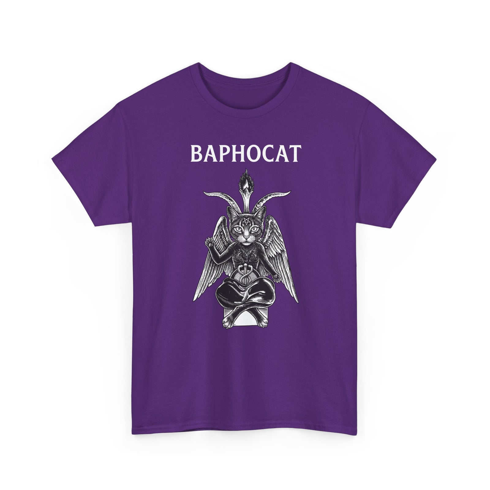 Baphocat Dark Evil Cat T-Shirt