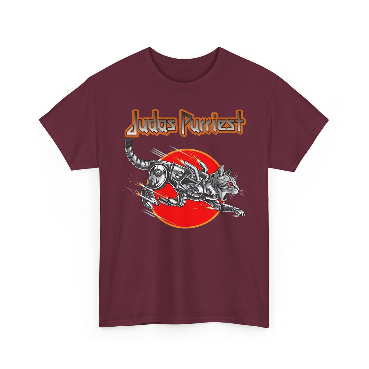 Judas Purriest Cat Graphic Tee