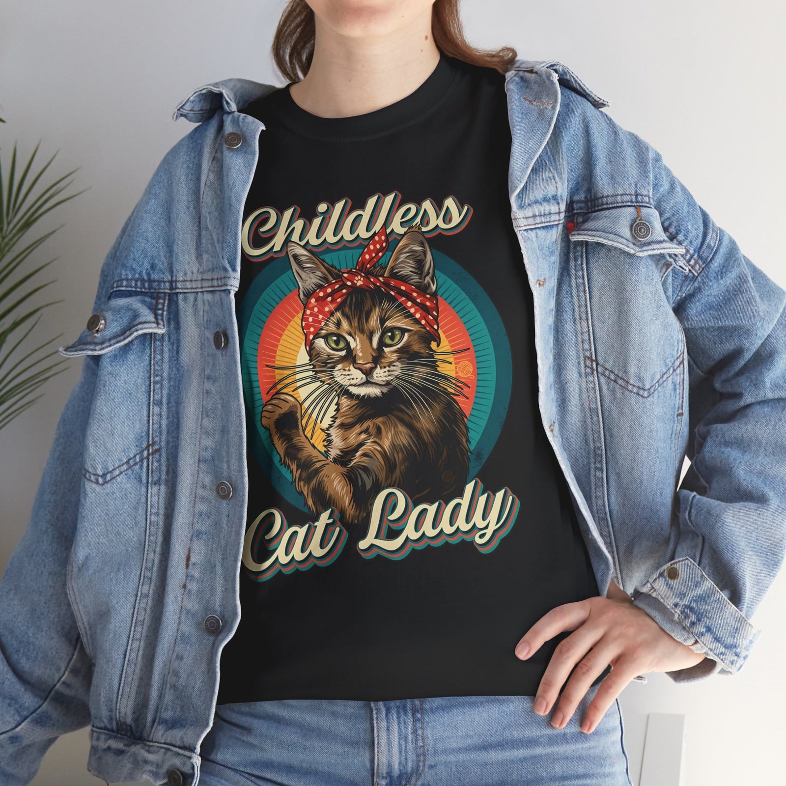 Childless Cat Lady T-Shirt — Funny Cat Lover Tee