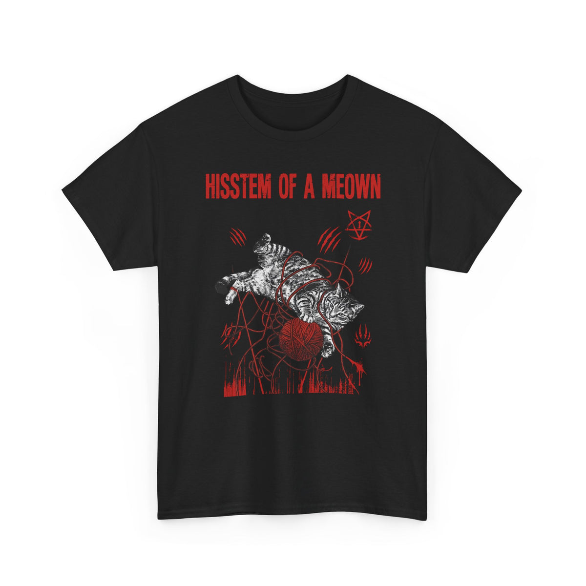 Hissten Of A Meown T-Shirt — Funny Cat Pun Tee