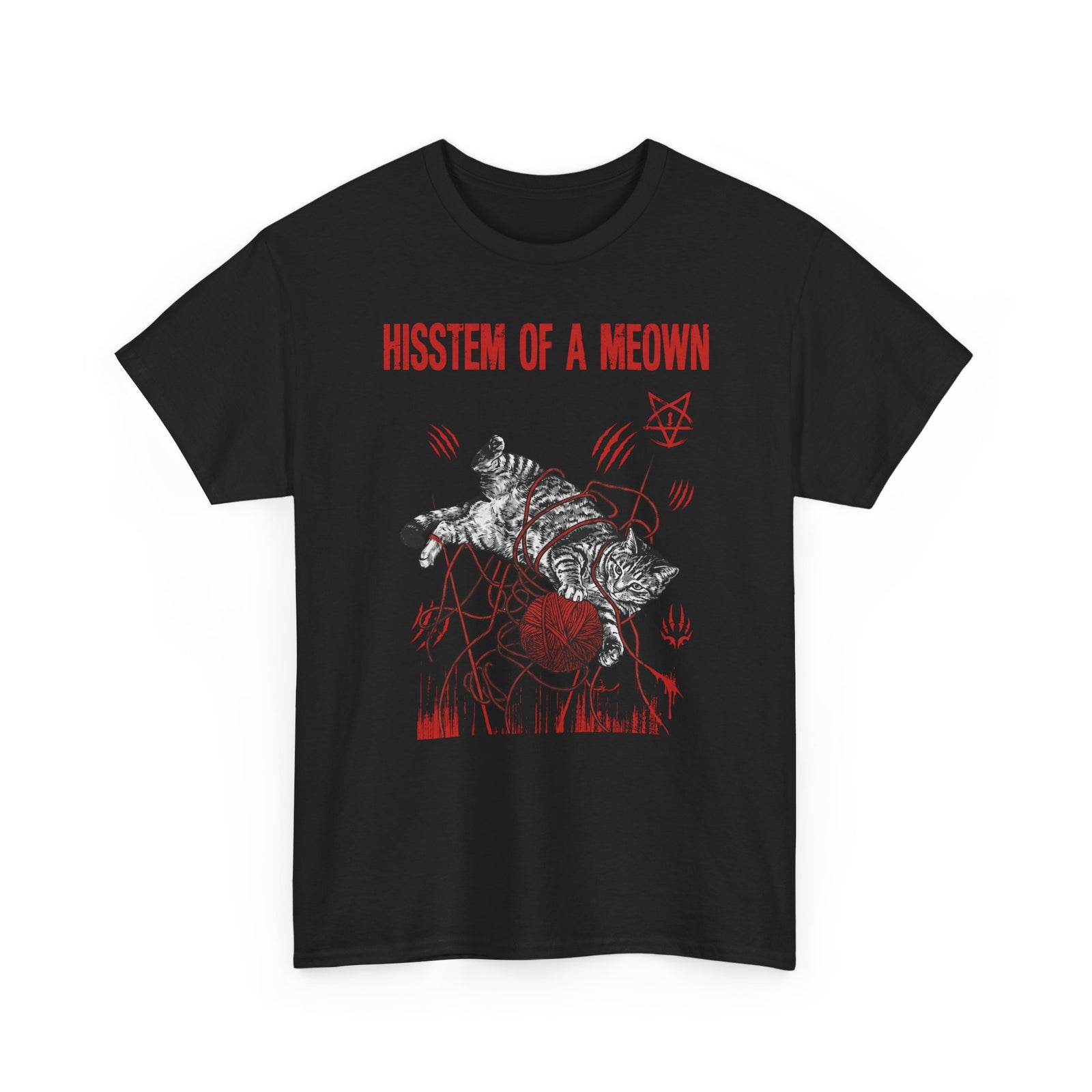 Hissten Of A Meown T-Shirt — Funny Cat Pun Tee